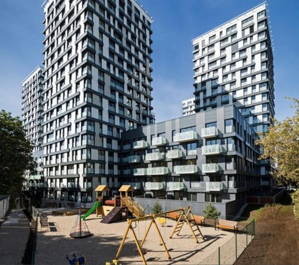 Residence Garden Tower - 8 Min Do Centra, Garaz Prague